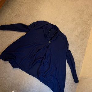 Navy cardigan